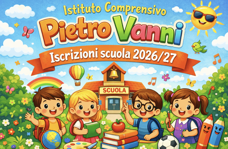 Iscrizioni alle scuole infanzia e di ogni ordine e grado per l’a.s. 2026/2027