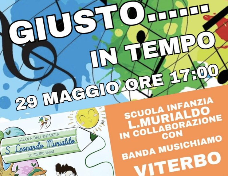 Festa di fine anno Infanzia Murialdo: 29 maggio ore 17:00