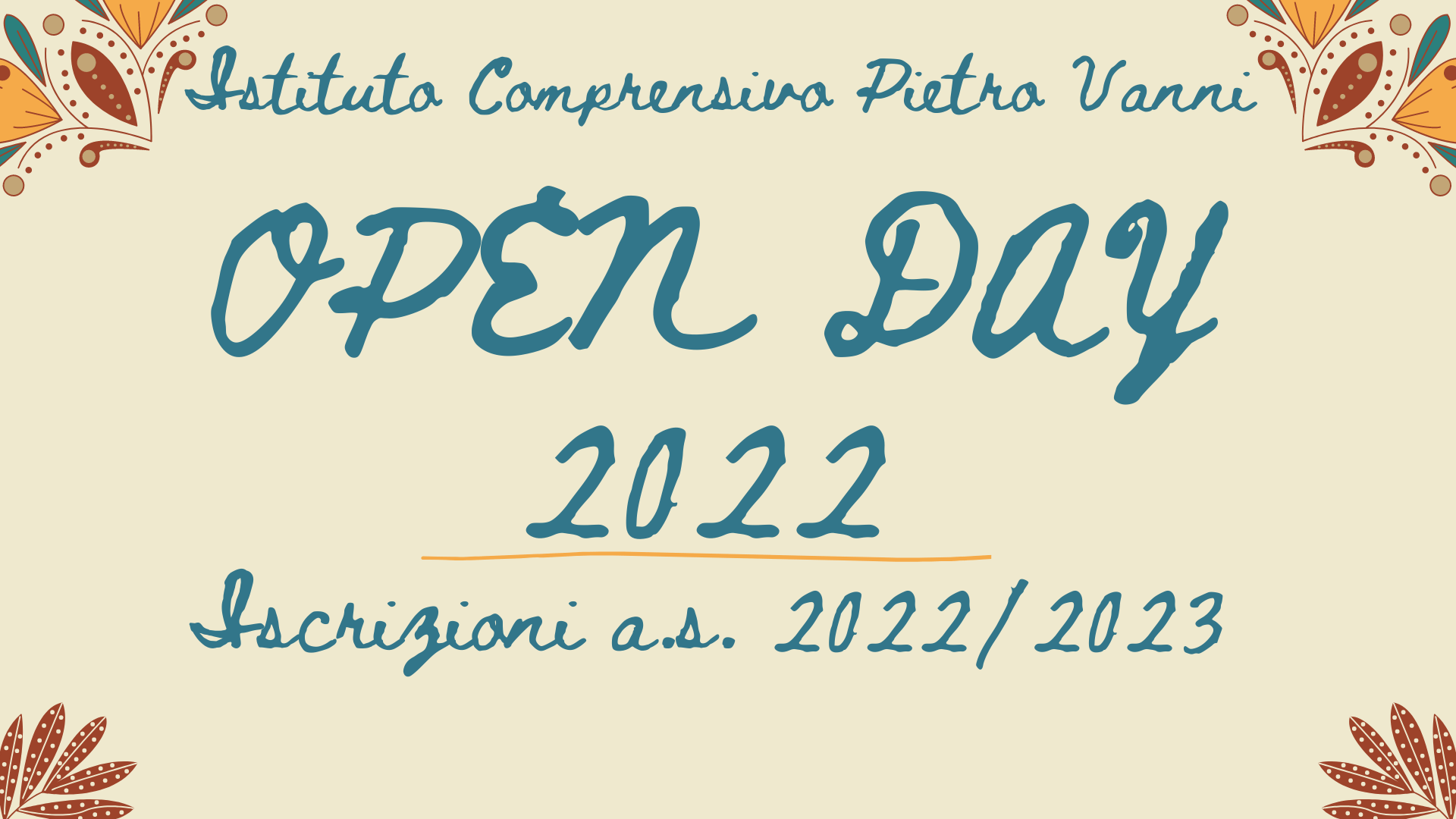 Open Day – Iscrizioni 23/24