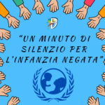 “Un minuto di silenzio per l’infanzia negata”