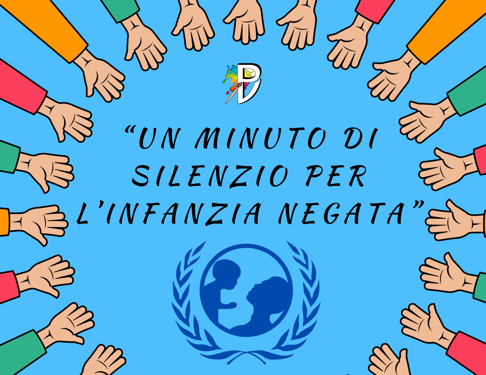 “Un minuto di silenzio per l’infanzia negata”